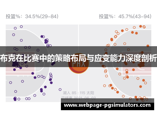 布克在比赛中的策略布局与应变能力深度剖析